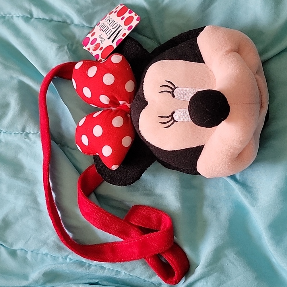 Minnie Mouse purse vintage with zipper NWT